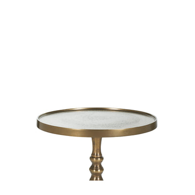 Vera Brass Side Table 17"x22"H - TA10233