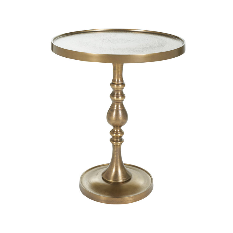 Vera Brass Side Table 17"x22"H - TA10233