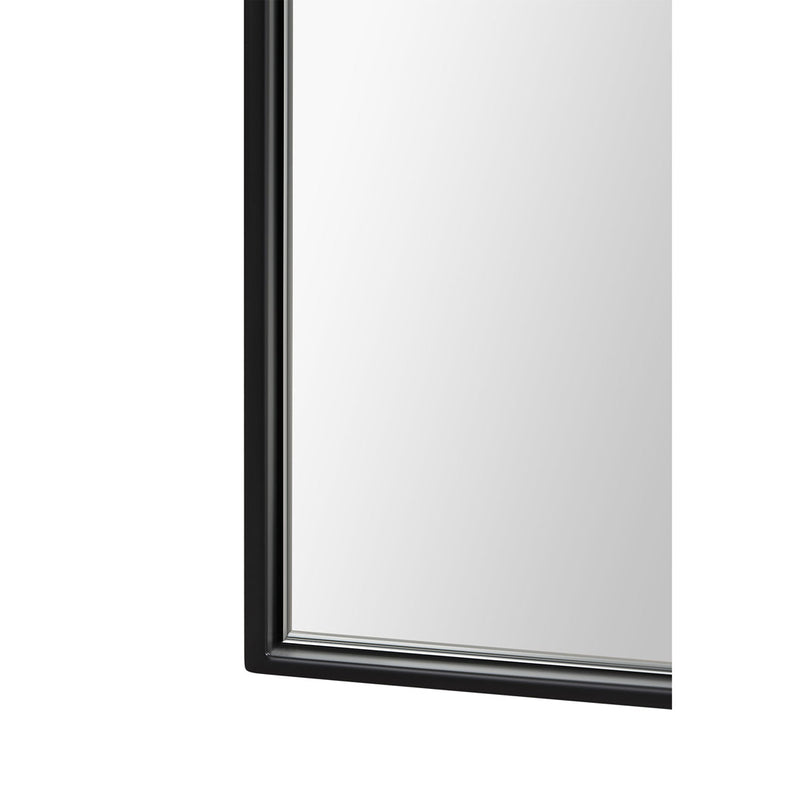 Dario 46"x82"H, Full Length Matte Black Mirror - TM927508