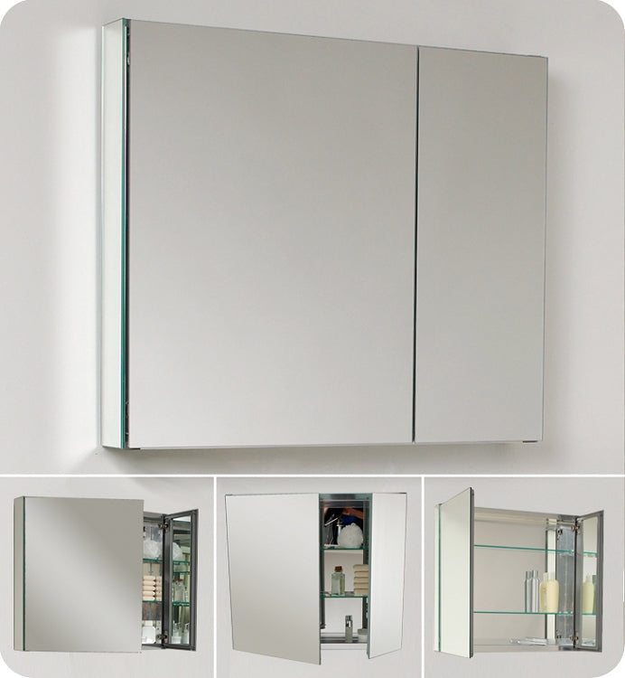 30" Mirrored Medicine Cabinet
