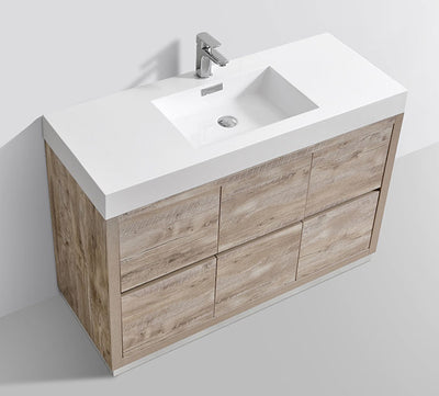 48" Demy Nature Wood Bathroom Vanity