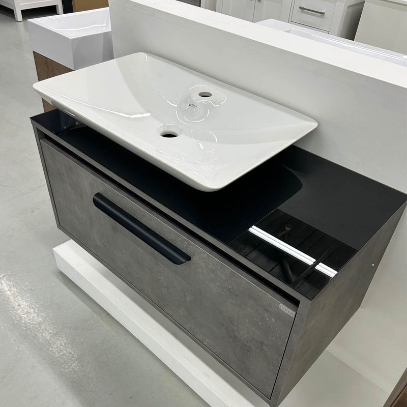 Dior 36", Wall Mount Vanity with Vessel Sink - DR7136