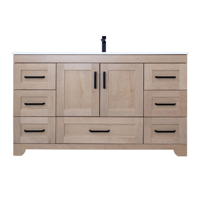 Hilton 54" Butterscotch bathroom vanity