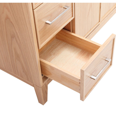 London 48", Distressed Light Oak Premium Collection Bathroom Vanity - LD3048