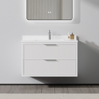 Monaco 36", Wall Mount Bathroom Vanity - MC2736