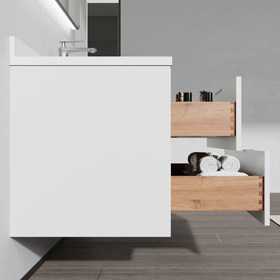 Monaco 36", Wall Mount Bathroom Vanity - MC2736