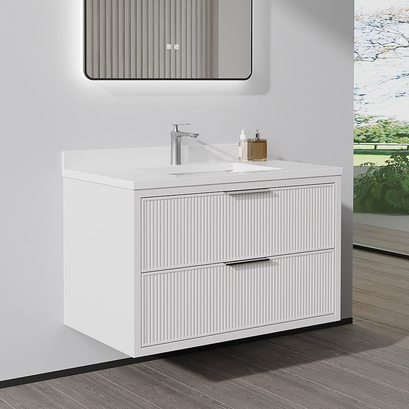 Monaco 36", Wall Mount Bathroom Vanity - MC2736
