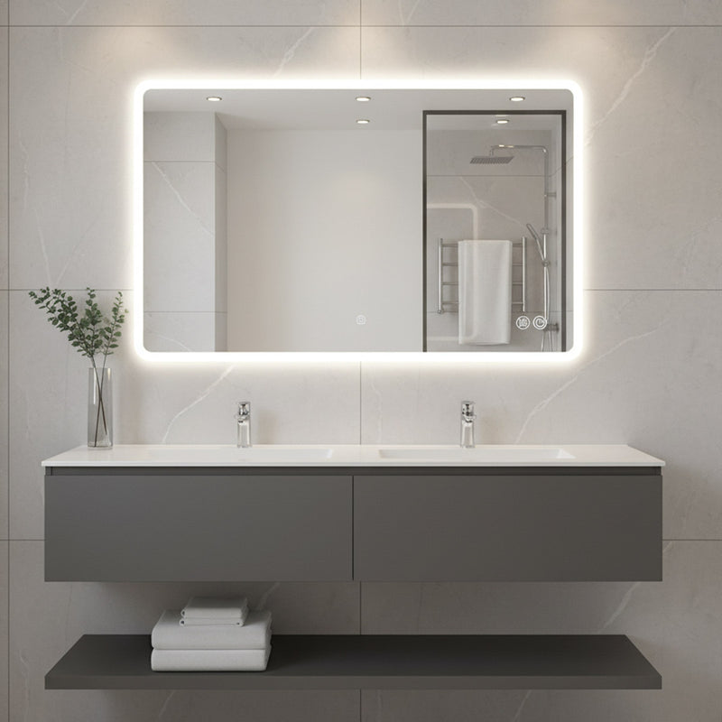 48" Mylo, Frameless LED Bathroom Mirror with 3 Light Colour, Dimmable and Anti-Fog - MFLED48