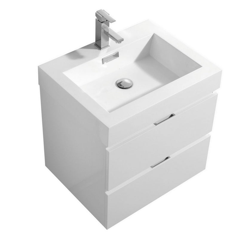 Drake 24", Wall Mount Bathroom Vanity - TGW7294