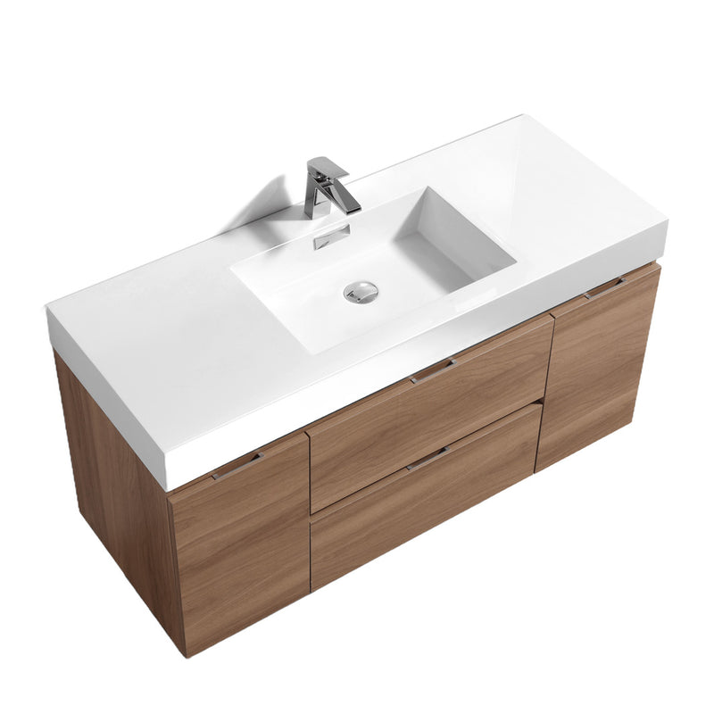 Drake 48", Wall Mount Bathroom Vanity - TGW7498