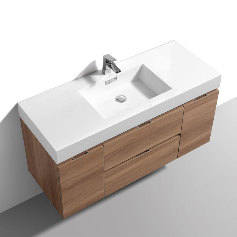 Drake 48", Wall Mount Bathroom Vanity - TGW7498