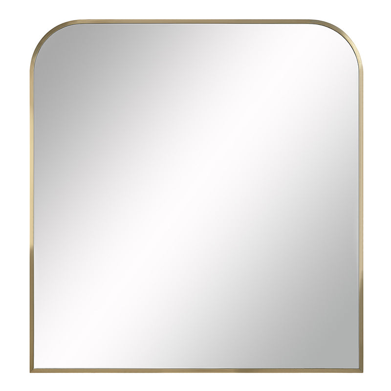 Noa 38"x40", Brushed Gold Mirror - TM723507