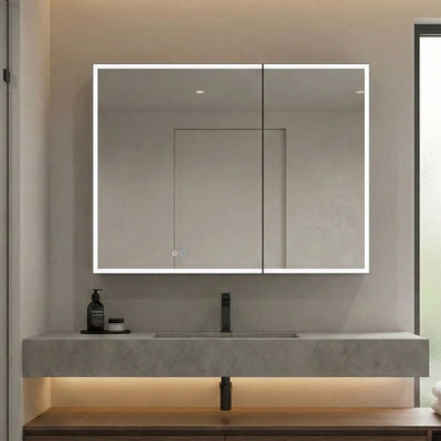 Mirrored medicine cabinet