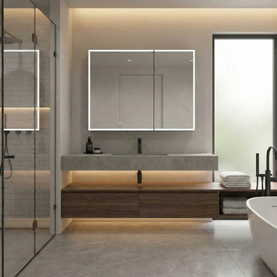 Novo 36", LED Mirrored Medicine Cabinet - VAMC8137675