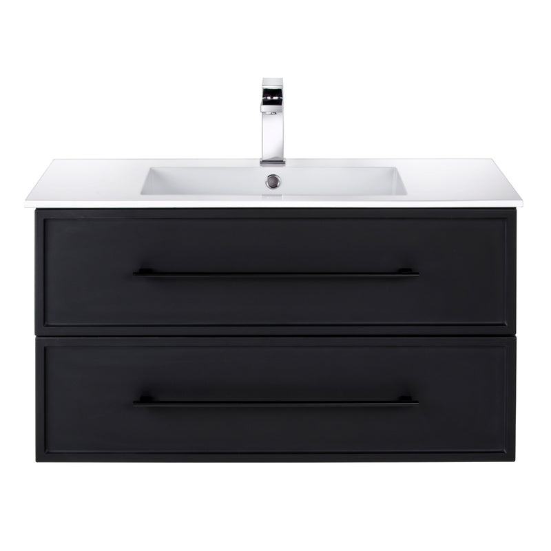 Viana 36", Wall Mounted Bathroom Vanity - VF1736