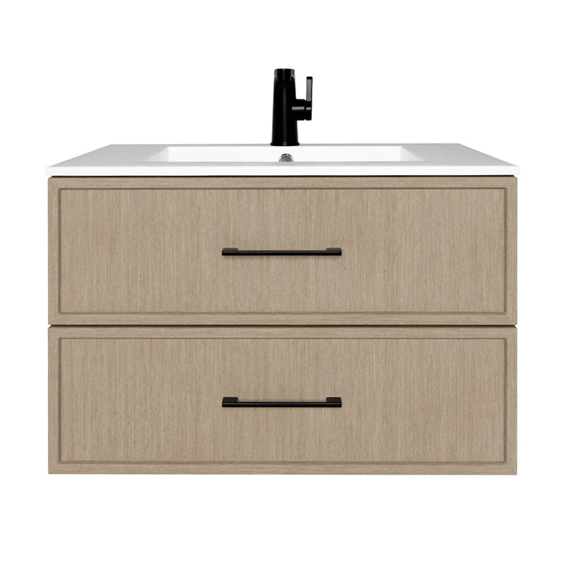 Edessa 30 inch Wall Mounted Bathroom Vanity