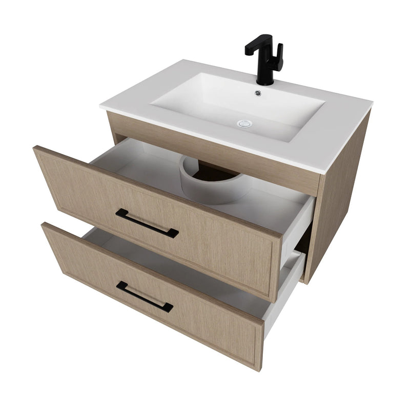 Edessa 30", Wall Mounted Bathroom Vanity - VF1830