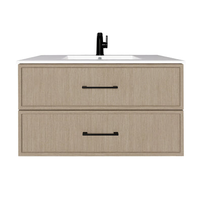 Edessa 36", Wall Mounted Bathroom Vanity - VF1836