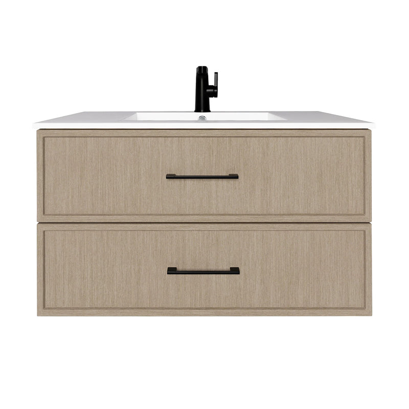 Edessa 36", Wall Mounted Bathroom Vanity - VF1836