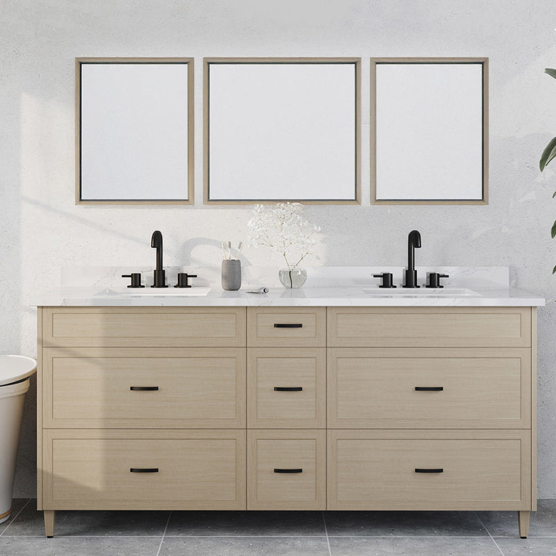 Winston 60", Premium Collection Double Sink Bathroom Vanity WT9860D