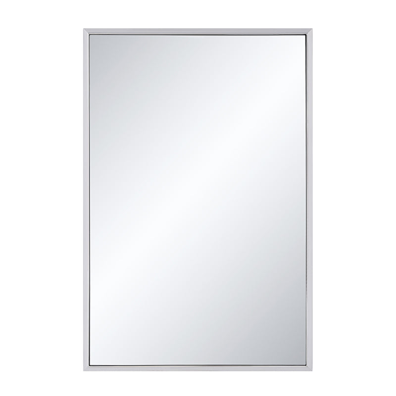 Porscha 24"x36", Rectangular Chrome  Mirror - TM529684