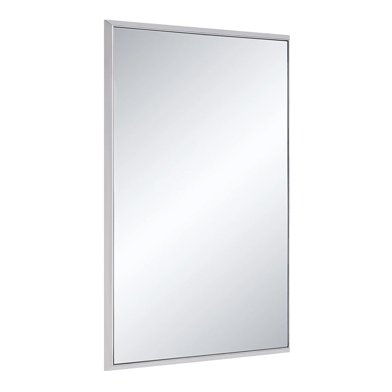 Porscha 24"x36", Rectangular Chrome  Mirror - TM529684