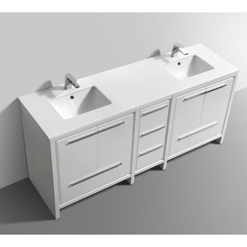 Adriano 72" Double Vanity - AD96372D