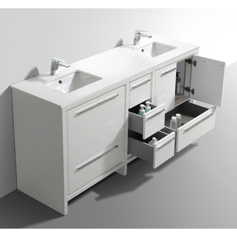 Adriano 72" Double Vanity - AD96372D