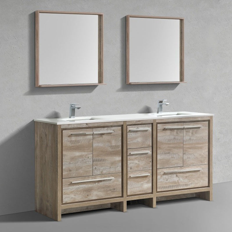 Adriano 72" Double Vanity - AD96372D