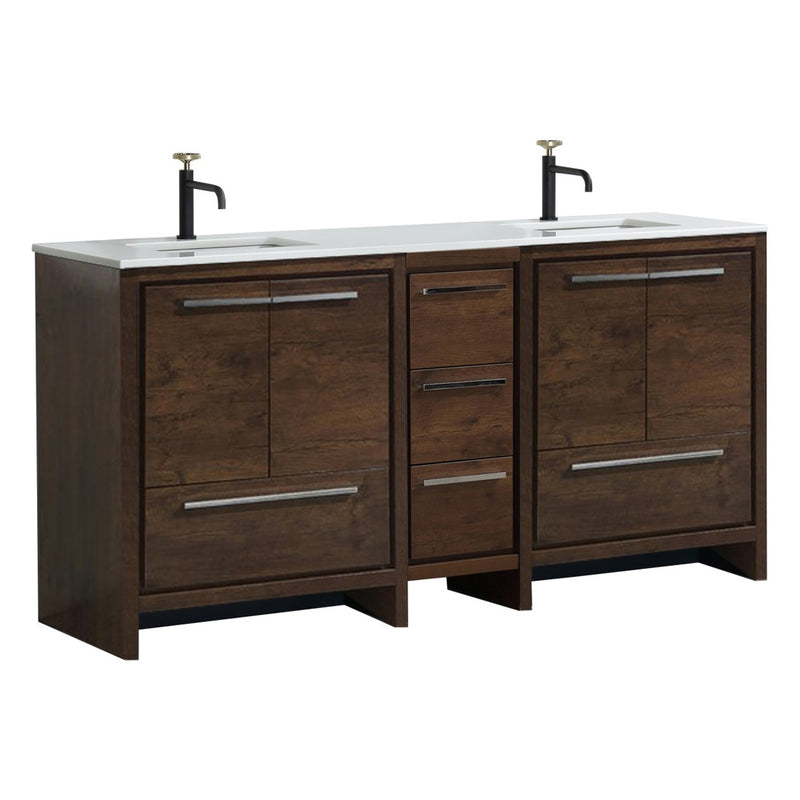 Adriano 72" Double Vanity - AD96372D