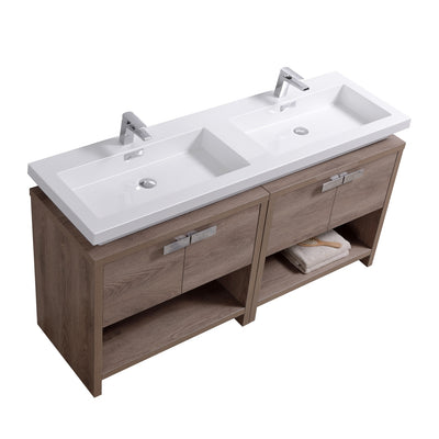 Lune 63", Double Bathroom Vanity - MH815600