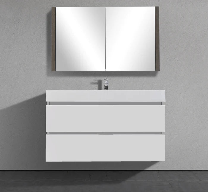 Caspar 39", Wall Mount Bathroom Vanity - MV317000C