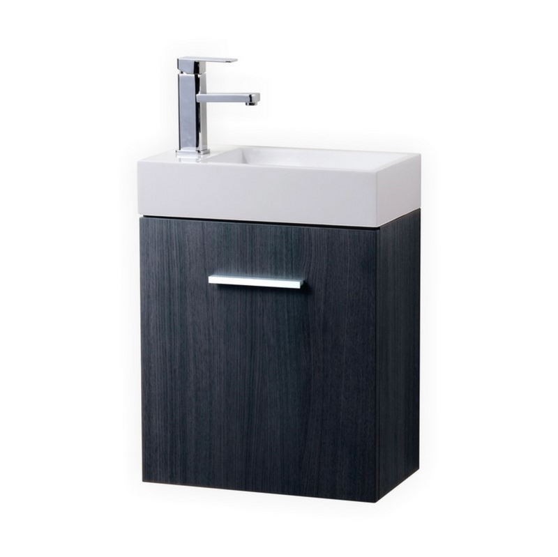 Drake 18", Wall Mount Bathroom Vanity - TGW7198