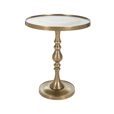 Vera Brass Side Table 17"x22"H - TA10233