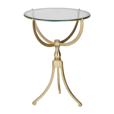 Gwen Side Table Gold 18" x 24" H - TA52079