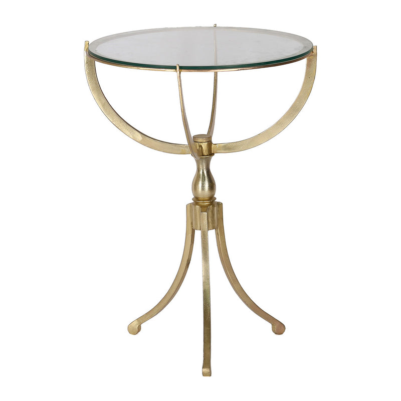 Gwen Side Table Gold 18" x 24" H - TA52079