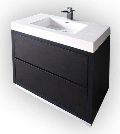 40" Demy Dark Espresso Free Standing Bathroom Vanity