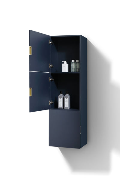 Alto, 17.50" x 59"H Blue  Linen Cabinet - TGSC9579-BLU