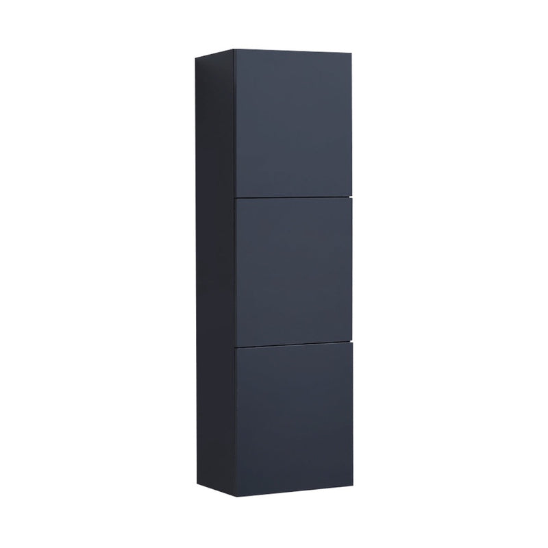 Alto bathroom Linen Side Cabinet in Midnight Blue