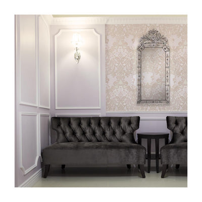 Rosetta 19"x43"H, Venetian Mirror - TM416020