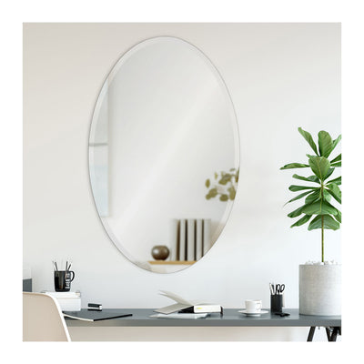 Anabelle 24"x36", Frameless Oval Mirror - TM46138