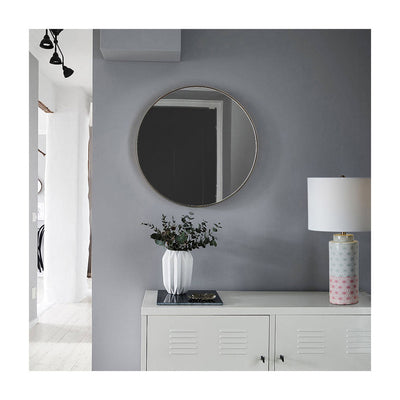 Blake 30", Round Silver Mirror - TM615822