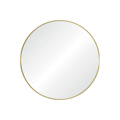 Gia 36", Round Gold Mirror - TM624529