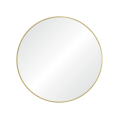 Glenda 40", Round Gold Mirror - TM624531