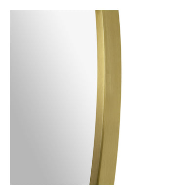 Glenda 40", Round Gold Mirror - TM624531