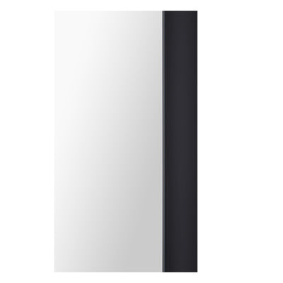 Glen 24"x36", High Quality Metal Matte Black Mirror - TM827533