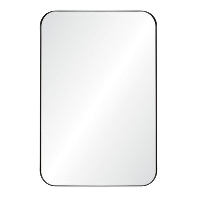 Glen 24"x36", High Quality Metal Matte Black Mirror - TM827533