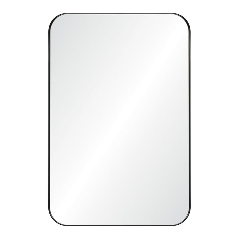 Glen 24"x36", High Quality Metal Matte Black Mirror - TM827533