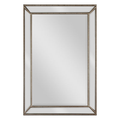 Sheila 24" x 36", Beaded Mirror Antique Champagne - TM9152429