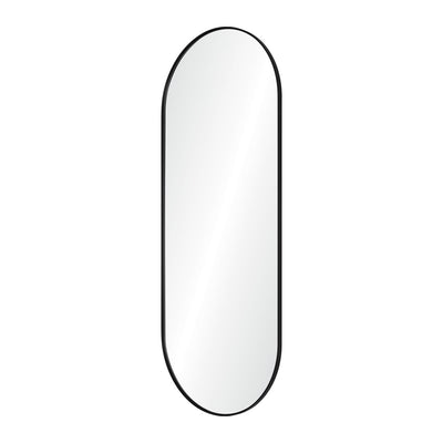 Oscar 24"x60"H, Full Length Matte Black Mirror - TM923510